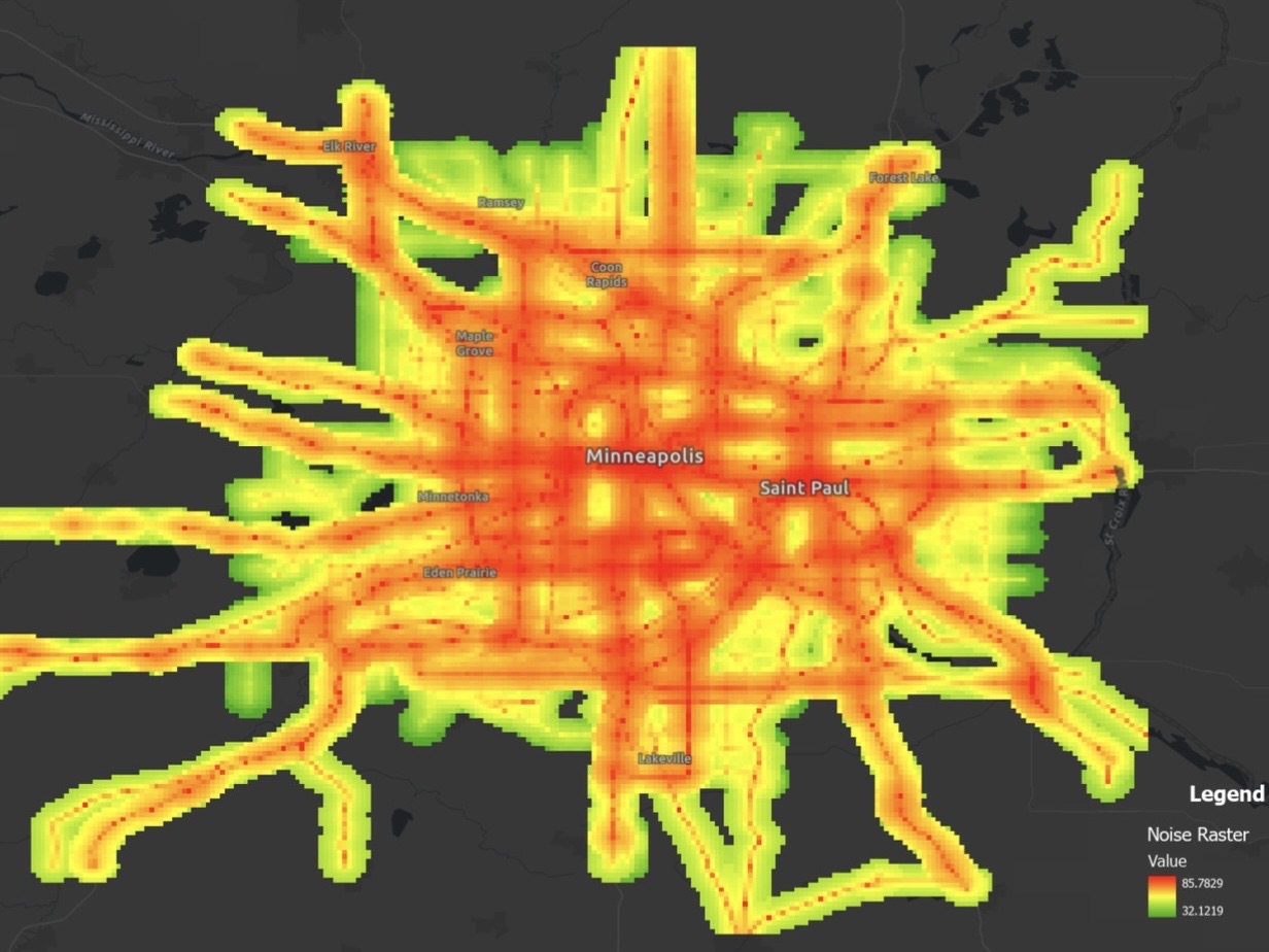 Twin Cities Noise Grid